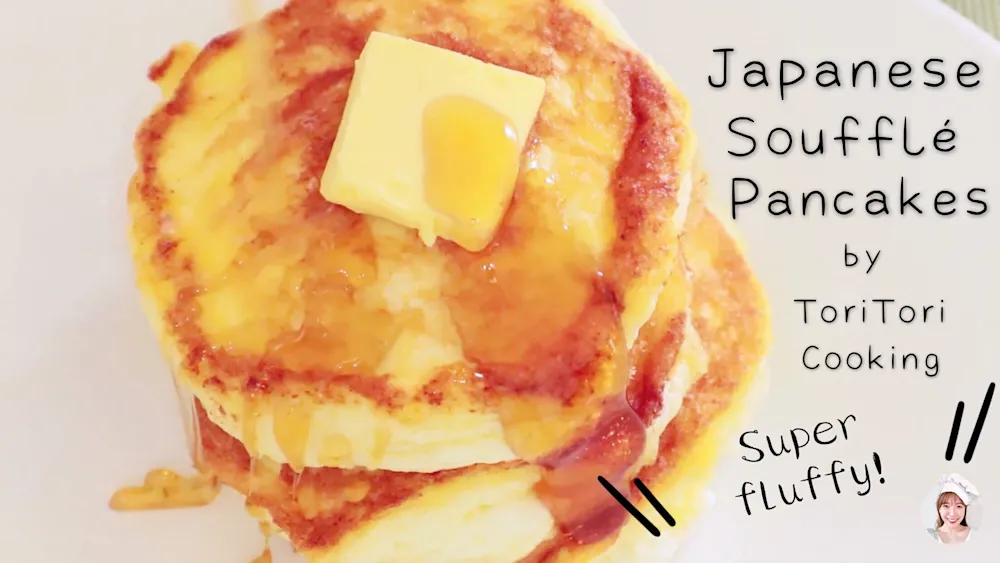 Extra Fluffy Japanese Souffl&eacute; Pancakes — Breakfast & Brunch recipe