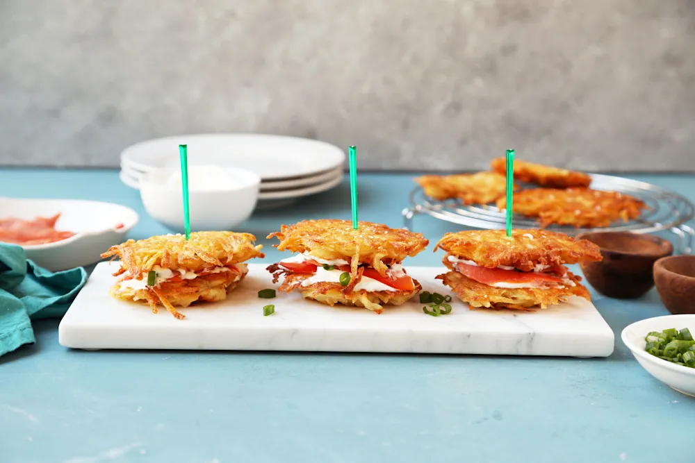 Latke Double Down — Lunch/Snacks recipe