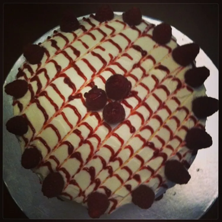 Lemon Raspberry Cake — Desserts recipe