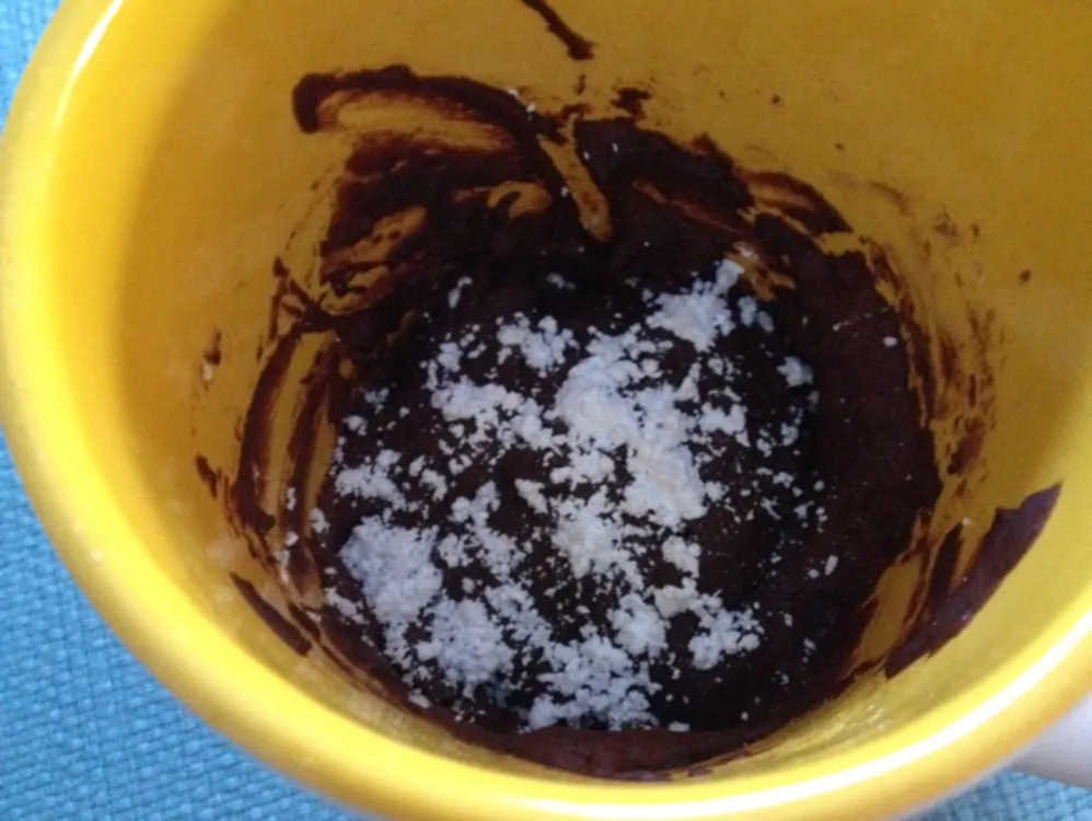 Brownie in a Mug — Desserts recipe