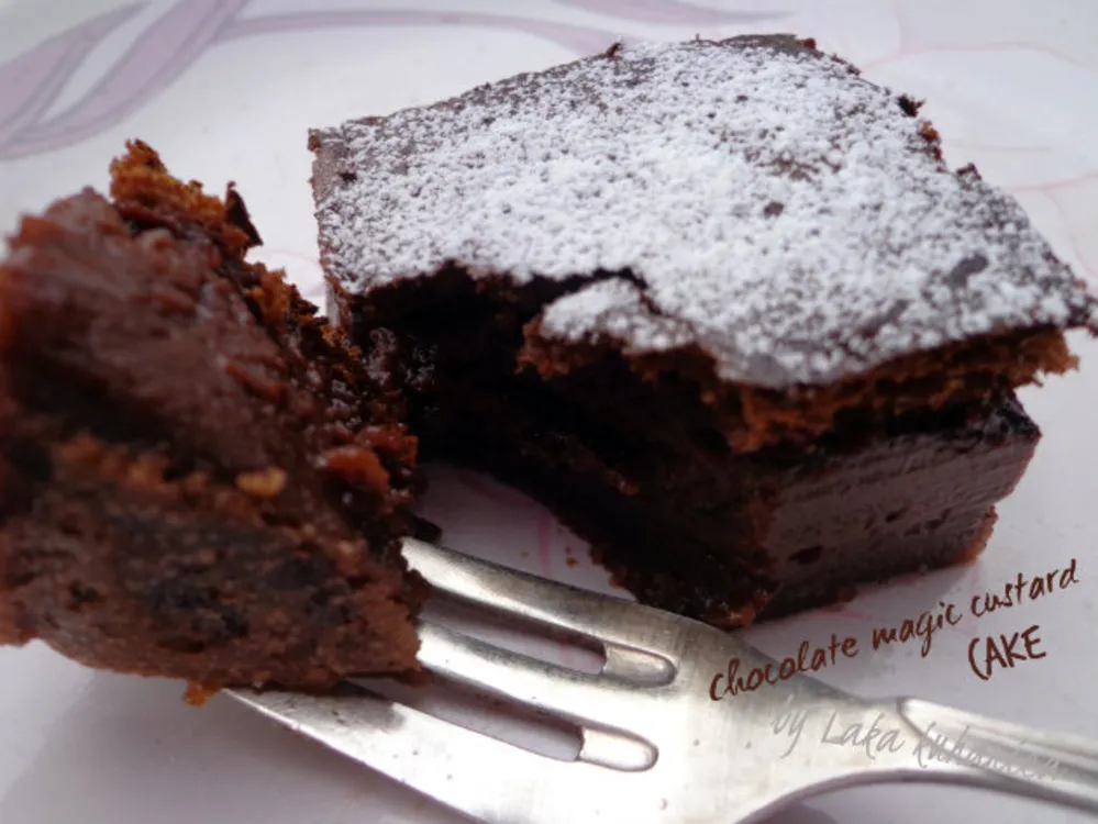 Chocolate Magic Custard Cake — Desserts recipe