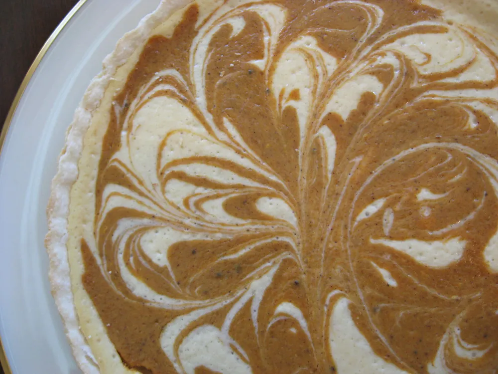 Pumpkin-Swirl Cheesecake Tart — Cheesecake recipe
