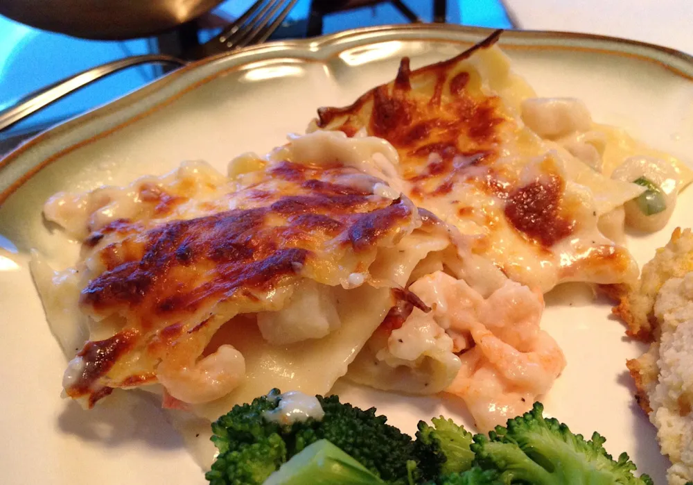 Seafood Lasagna — Dinner & Mains recipe