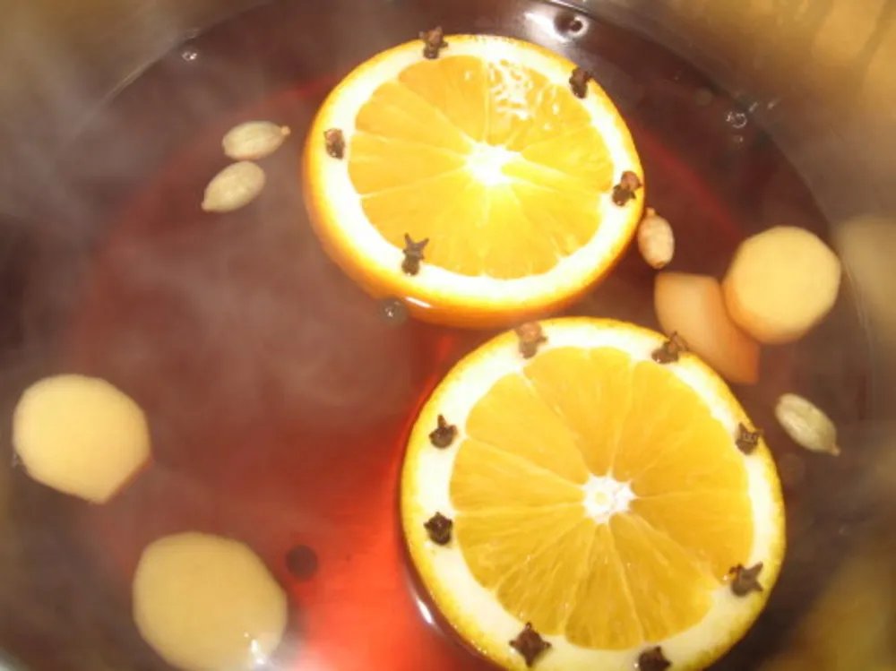 Hot Spiced Cranberry Apple Cider — Beverages recipe
