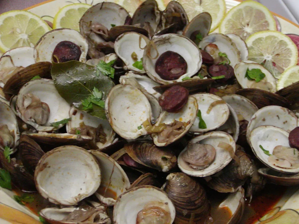 Clams With Chorizos — Dinner & Mains recipe
