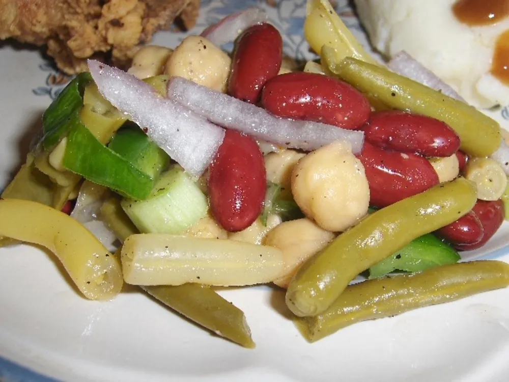 Three Bean Salad — Salads recipe