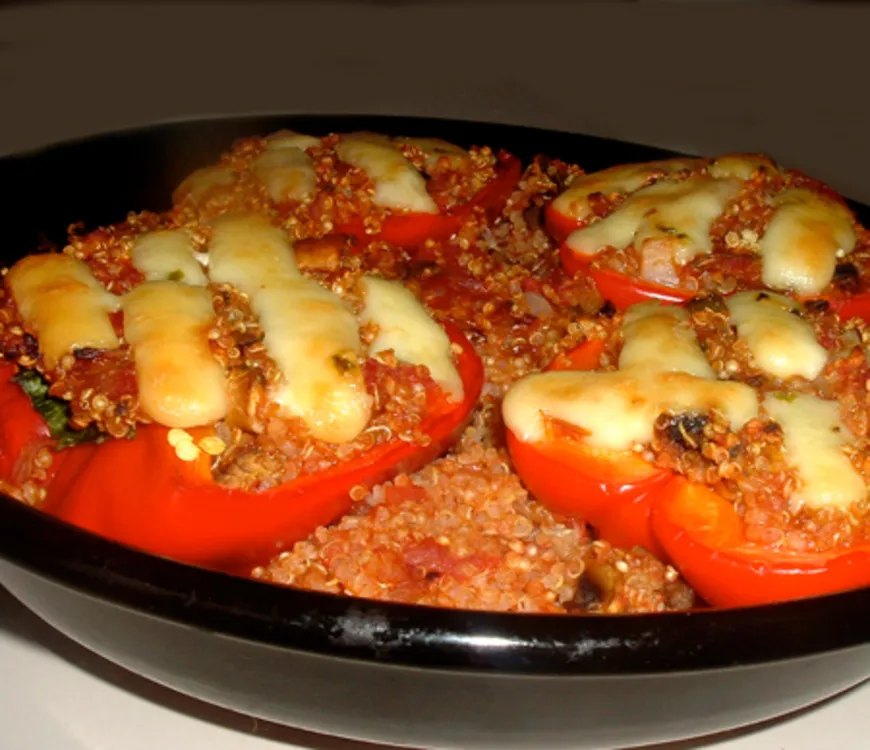 Quinoa Stuffed Bell Peppers — Dinner & Mains recipe
