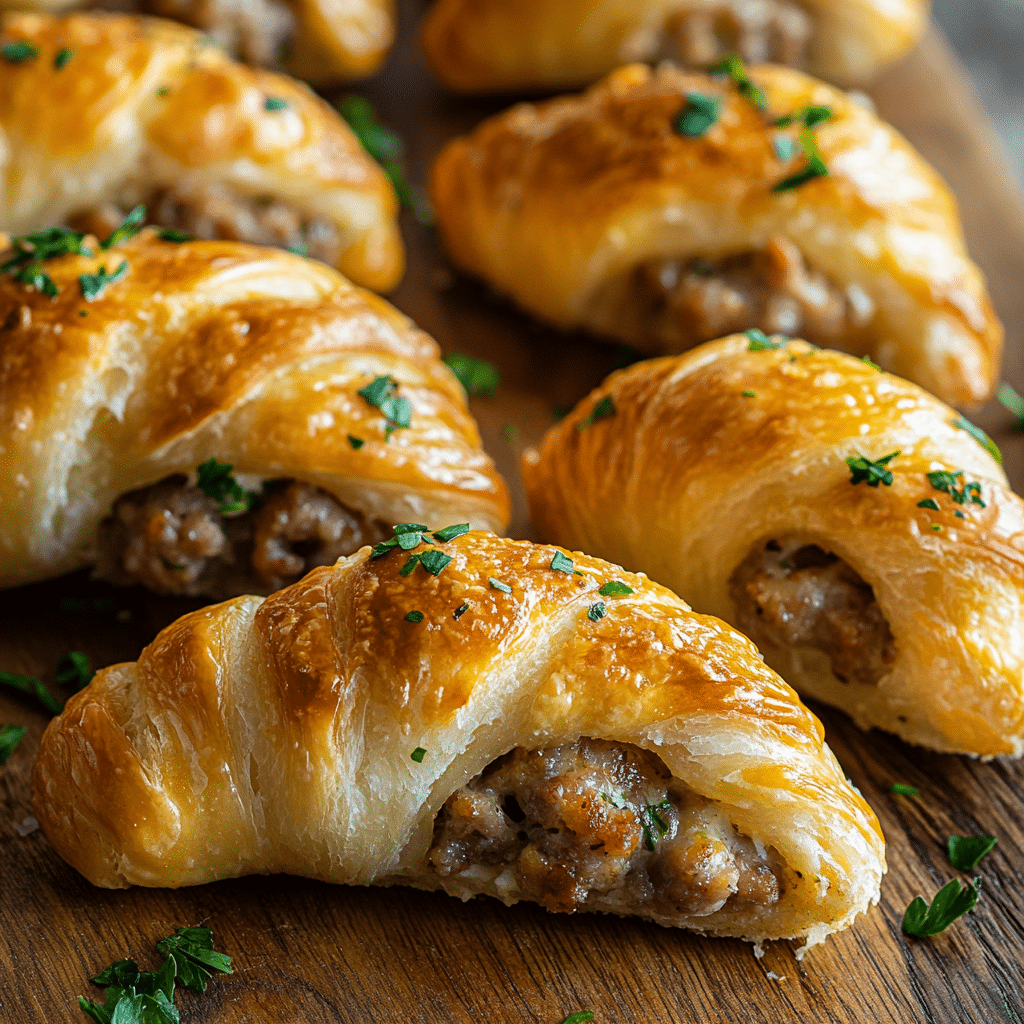 Sausage Cream Cheese Crescents