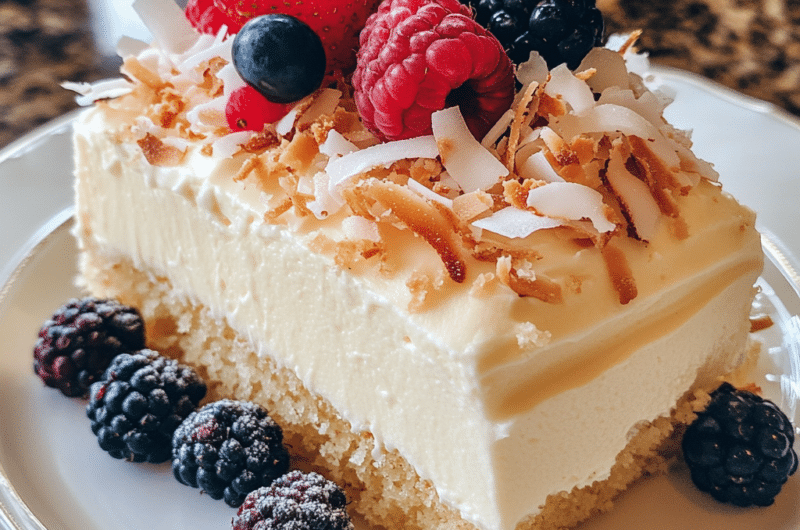 Italian Cream Cheese Cake Recipe