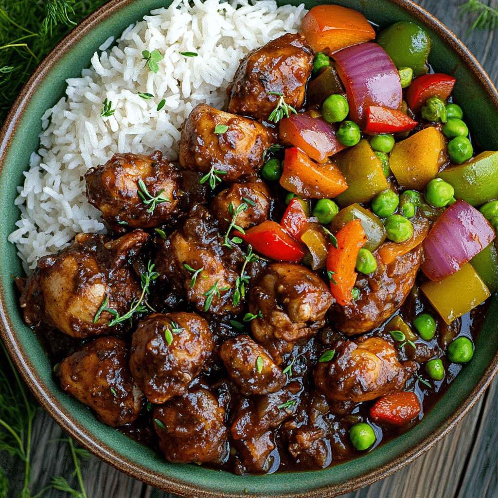 jamaican brown stew chicken