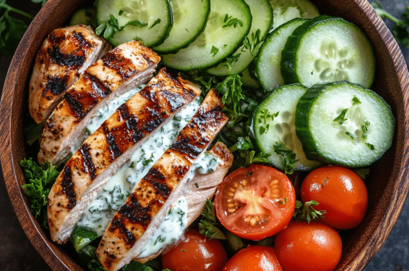 Tzatziki Chicken Salad