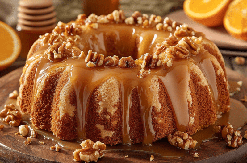 Honey Bun Cake