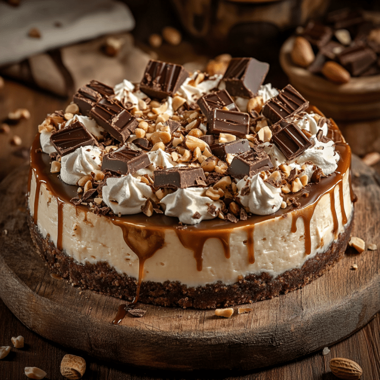 Snickers Cheesecake