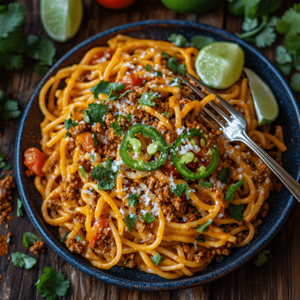 Taco Spaghetti Recipe