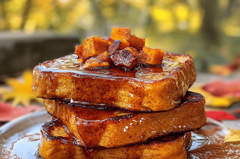 Pumpkin Pie French Toast