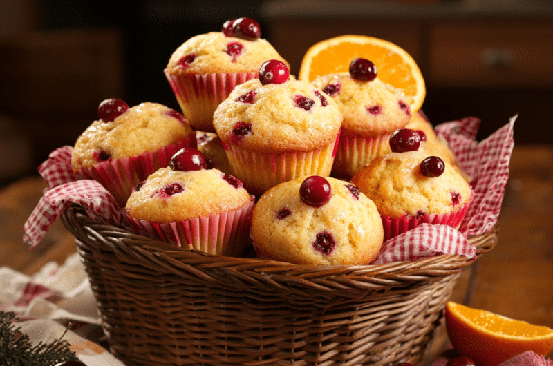 Cranberry Orange Muffins