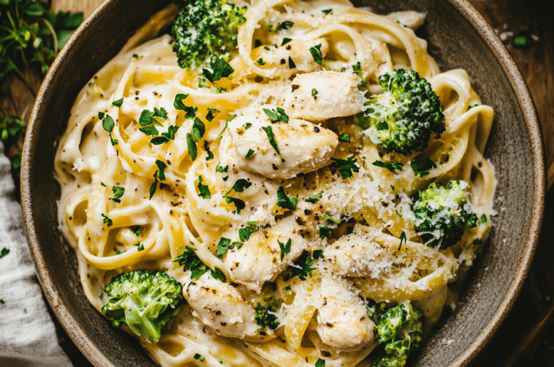 Chicken and Broccoli Pasta