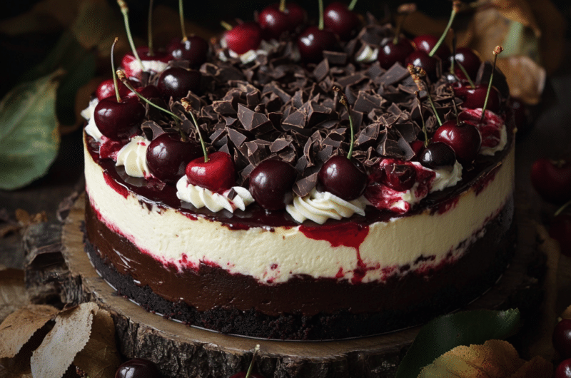 Black Forest Cheesecake