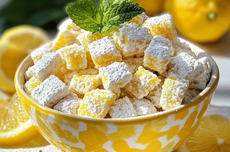 Lemonade Puppy Chow