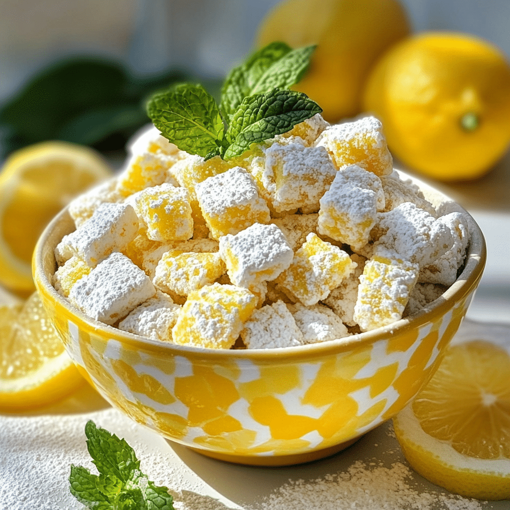 Lemonade Puppy Chow