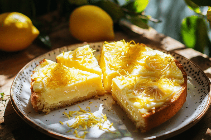 Lemon Custard Cake Recipe