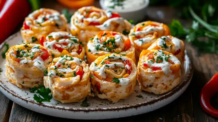 Crack Chicken Pinwheels