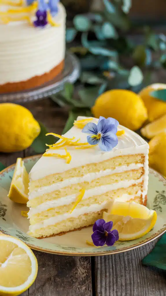 italian lemon cream cake