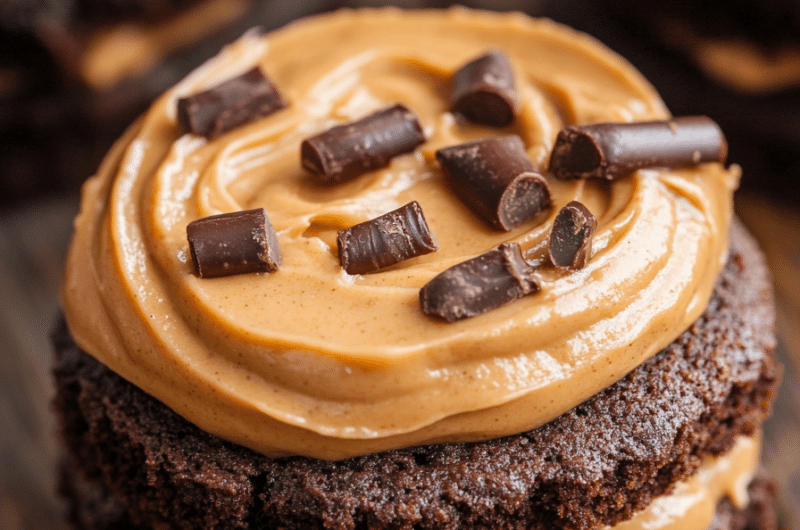 Buckeye Brownie Cookies