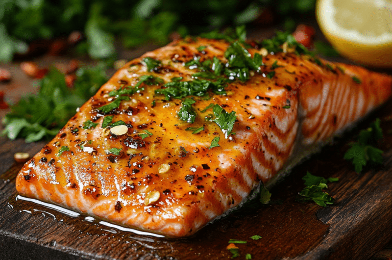 Cajun Honey Butter Salmon