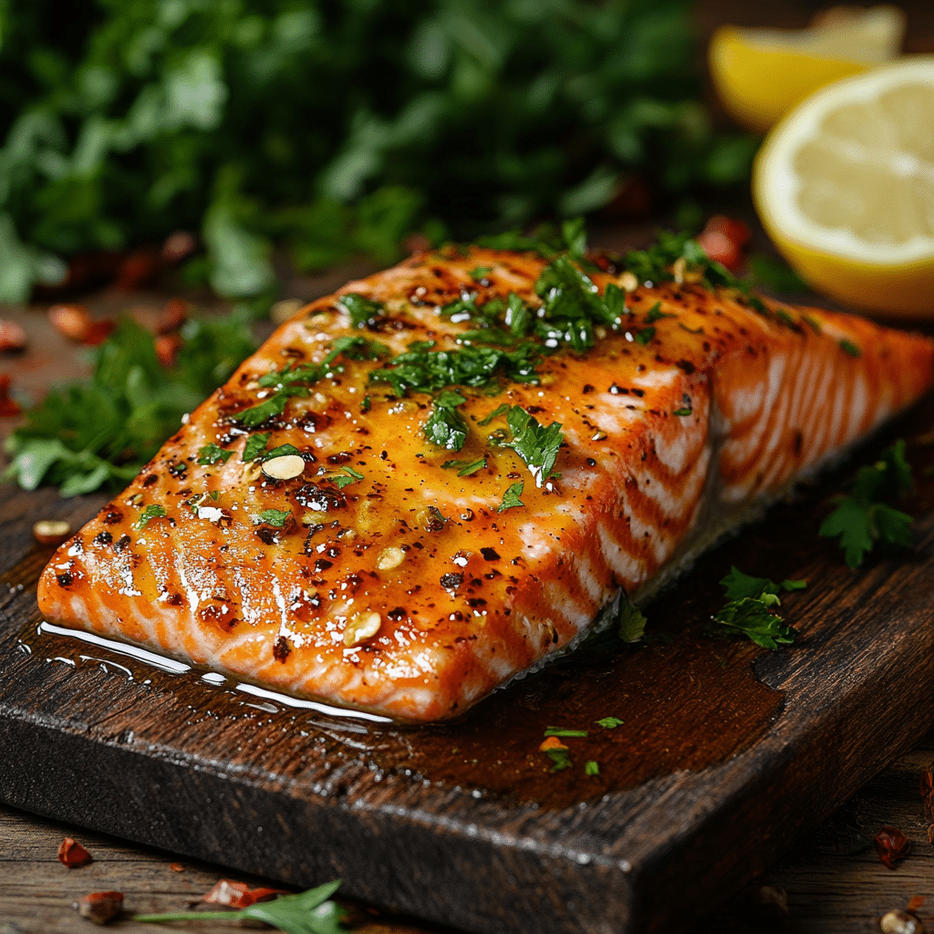 Cajun Honey Butter Salmon