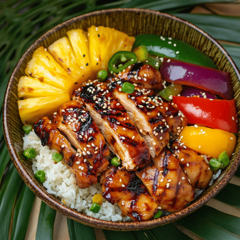 Hawaiian Style Teriyaki Chicken