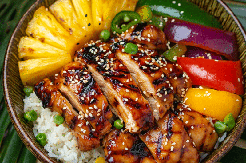 Hawaiian Style Teriyaki Chicken