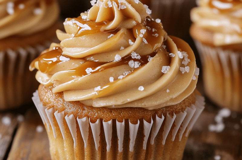 Salted Caramel Cupcakes