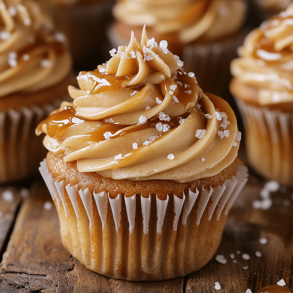 Salted Caramel Cupcakes