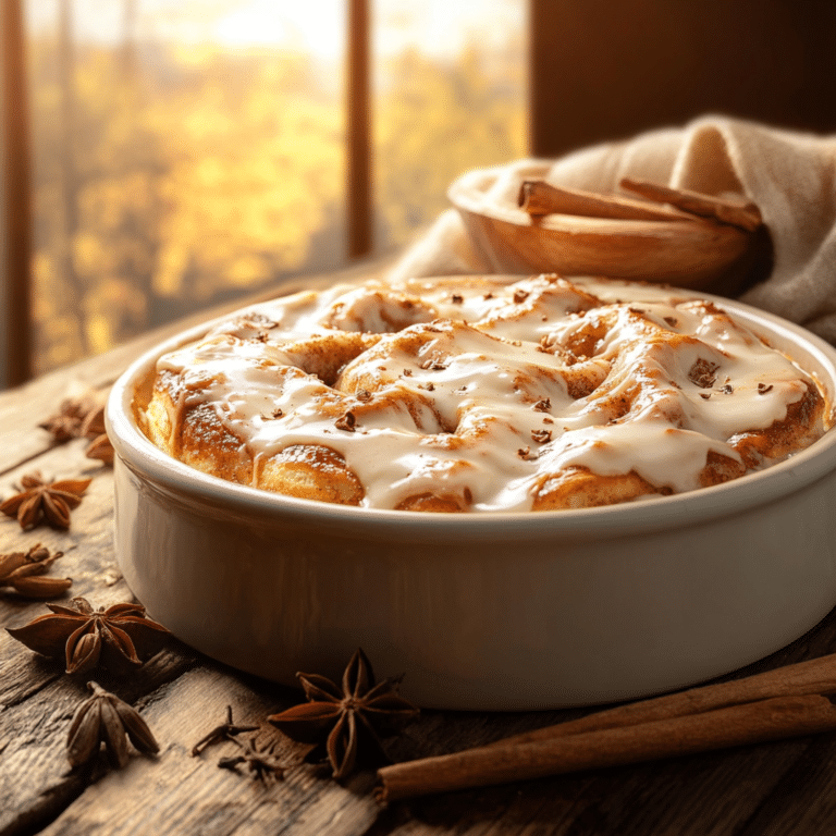 Cinnamon Roll Casserole