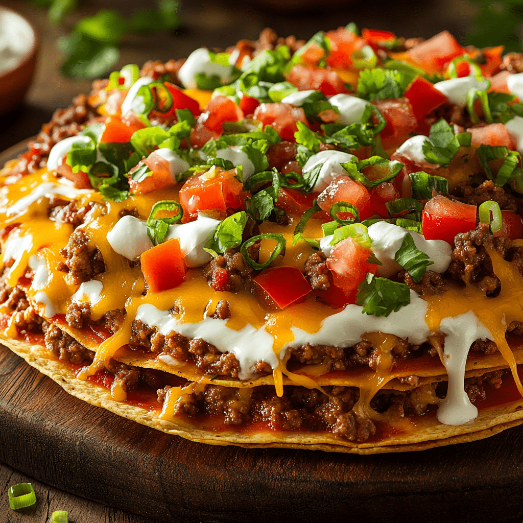 Copycat Taco Bell Mexican Pizza