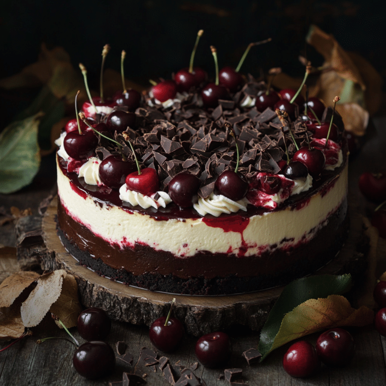 Black Forest Cheesecake