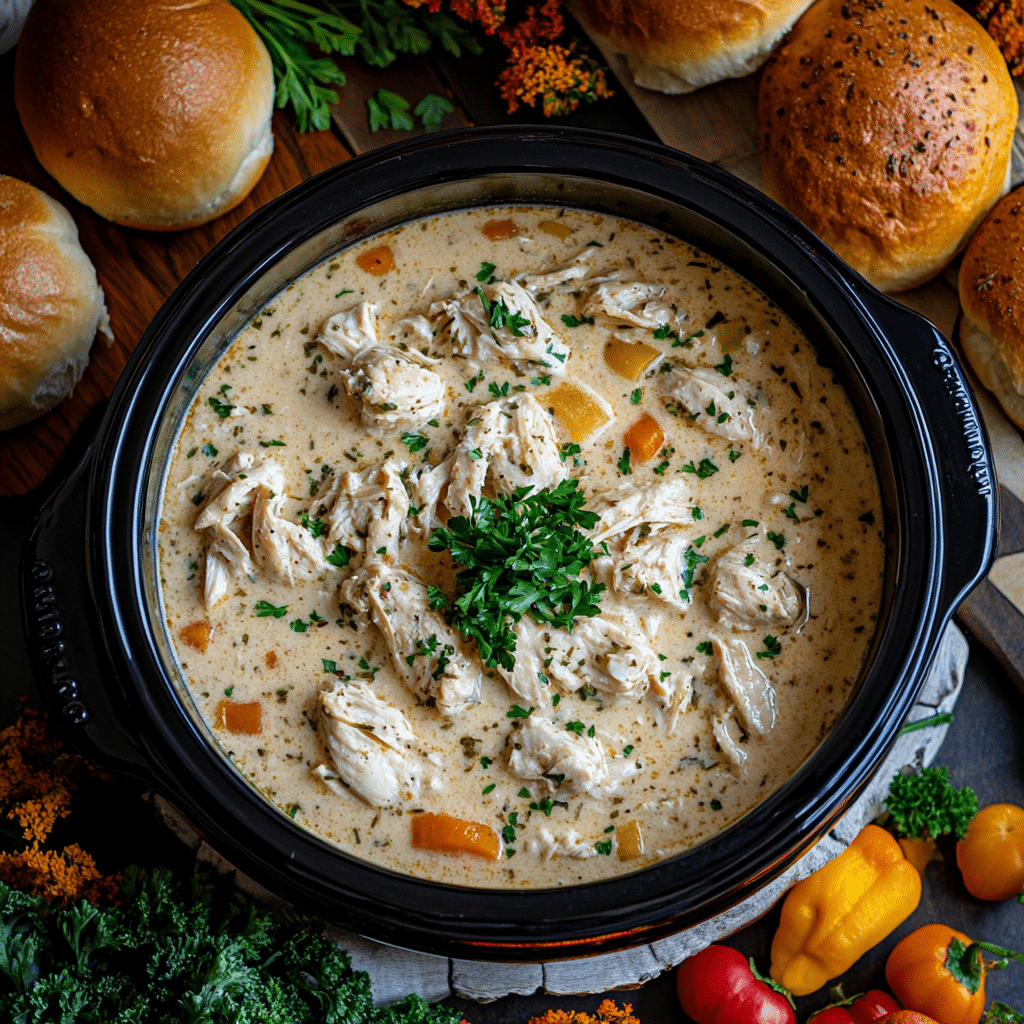 Crockpot angel chicken