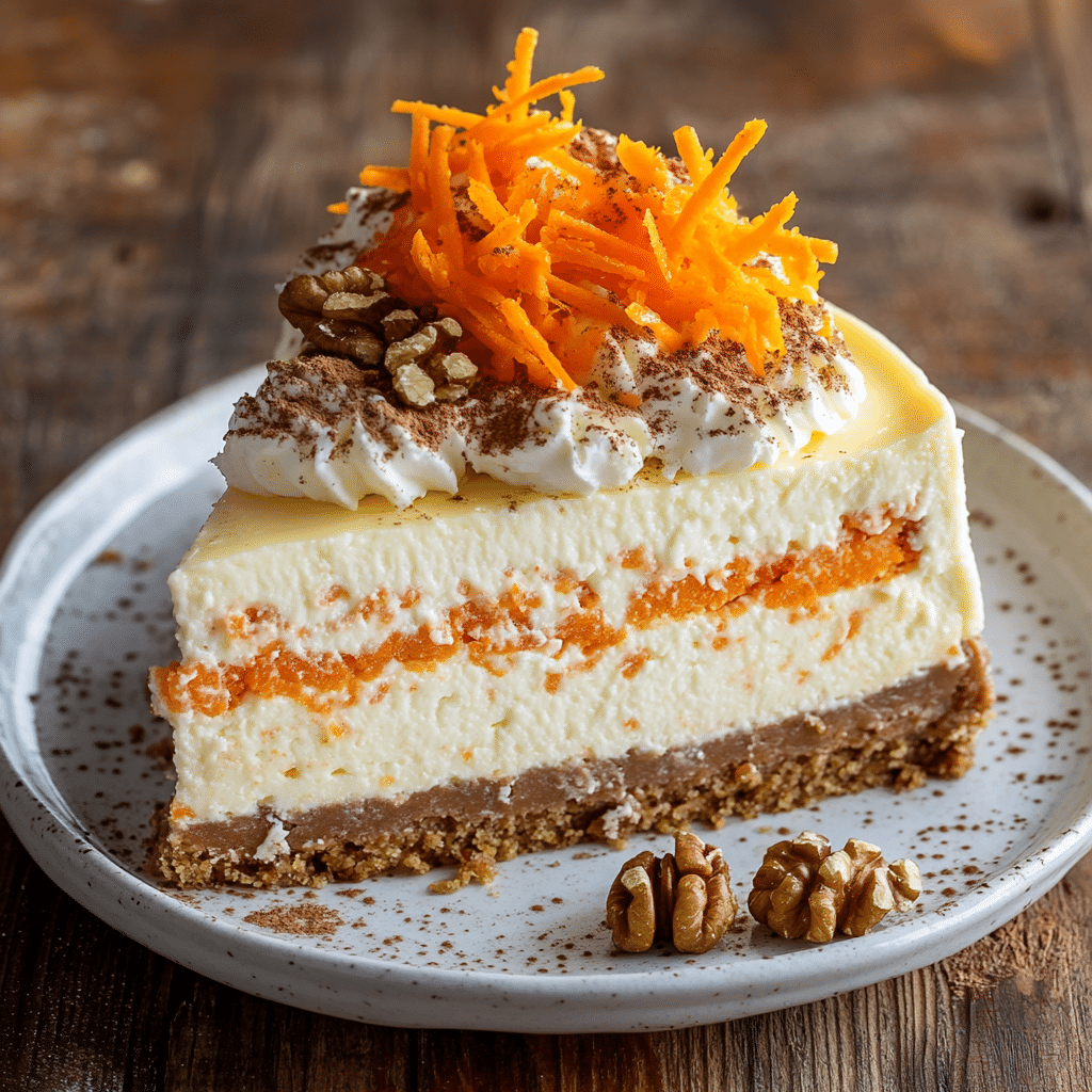 Carrot Cake Cheesecake Recipe