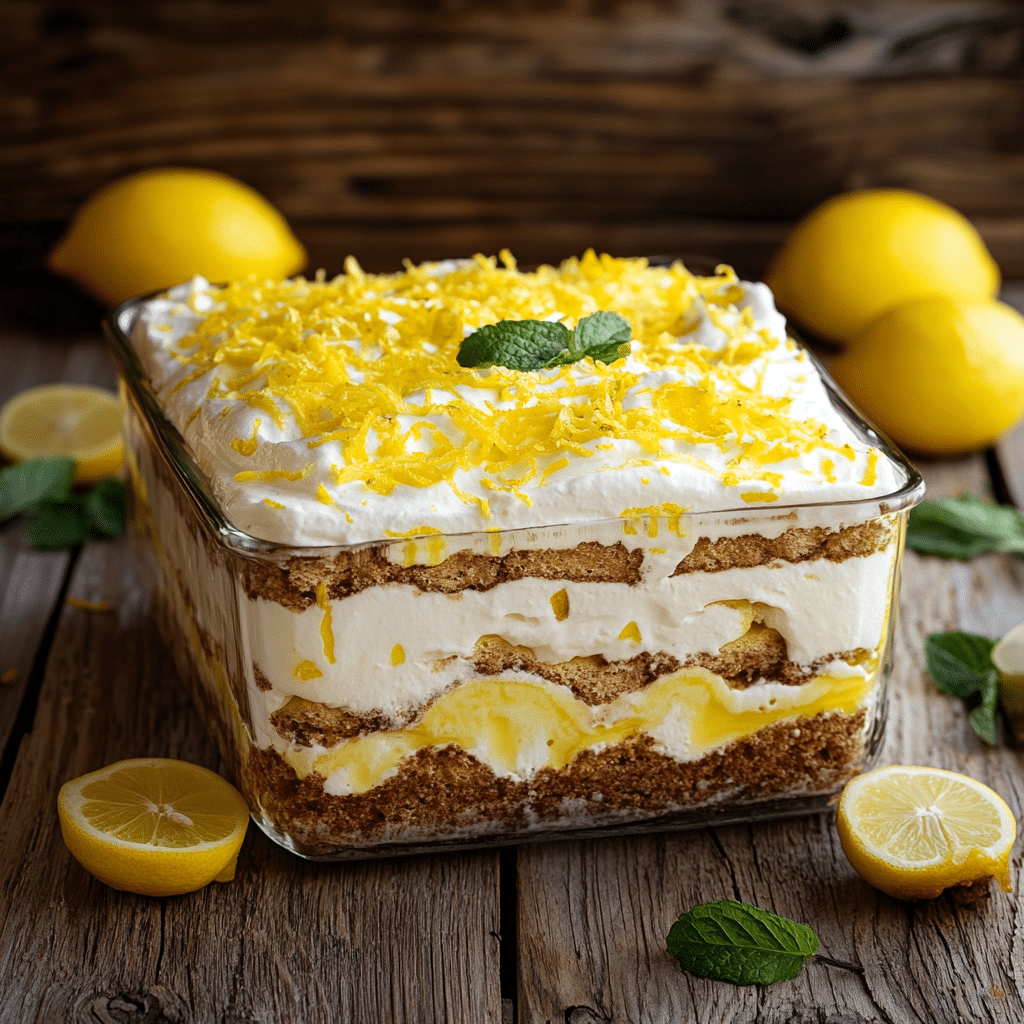 Limoncello Tiramisu Recipe