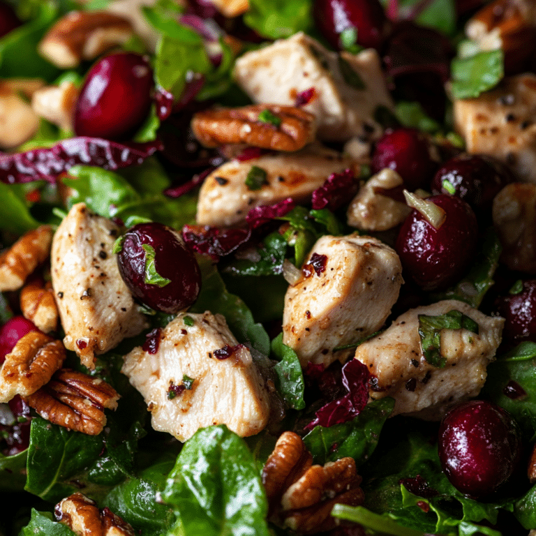 Cranberry Pecan Chicken Salad