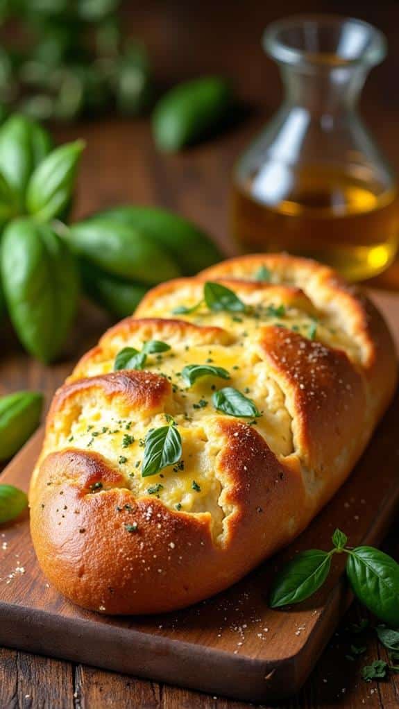 cheesy garlic bread delight