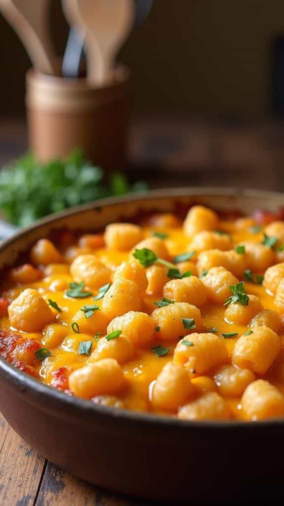 cheesy tot casserole recipe