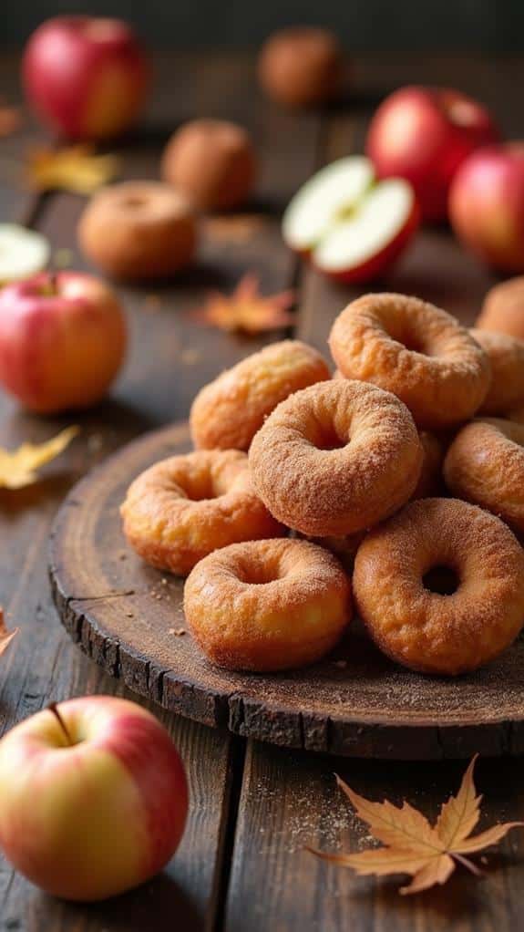 cinnamon spiced donut holes