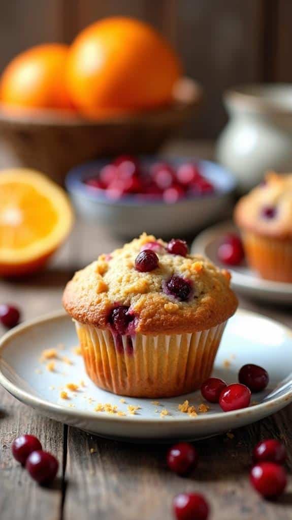 cranberry orange muffin recipe