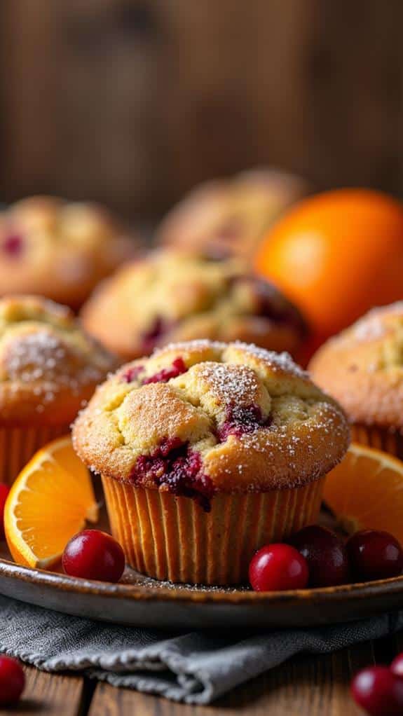 cranberry orange muffins recipe