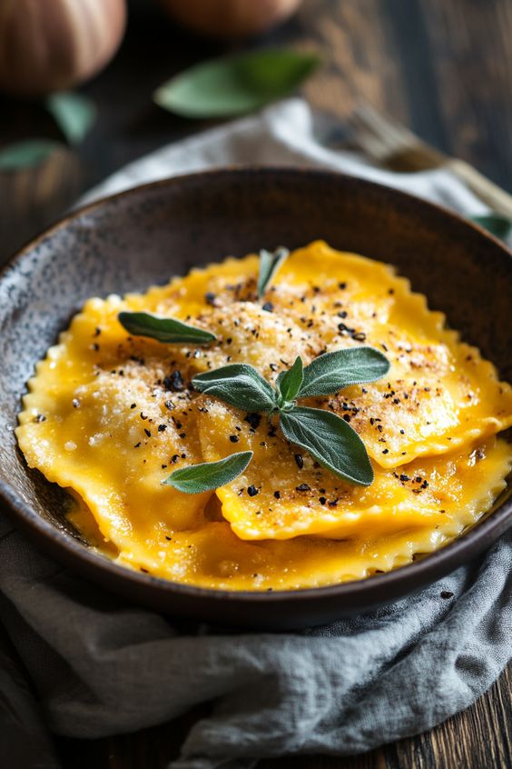 Butternut Squash Ravioli