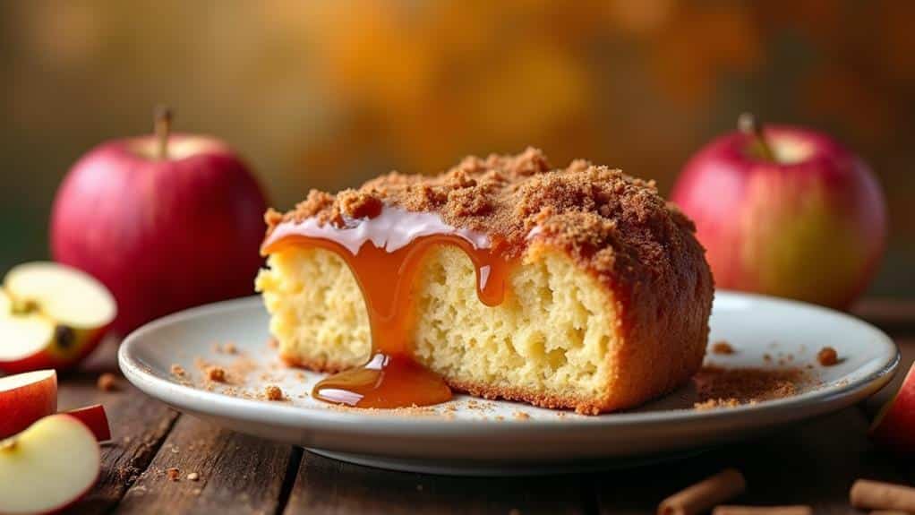 delicious apple fritter cake