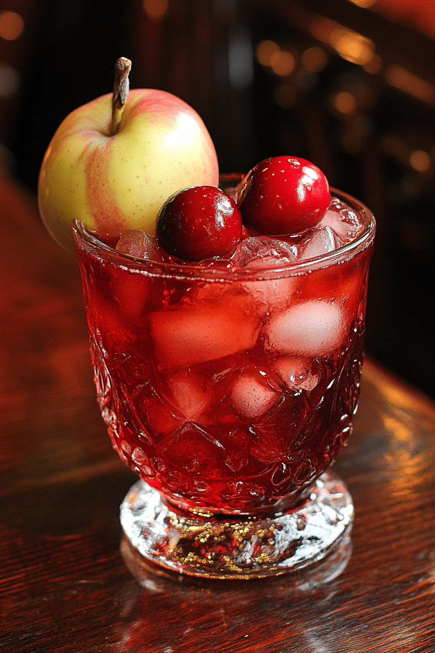 Spiced Cranberry Apple Cider