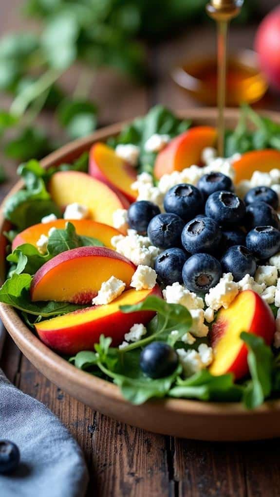 fruit and cheese salad